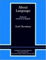 About Language  Tasks for Teachers of English