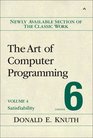 The Art of Computer Programming Volume 4B Fascicle 6 Satisfiability