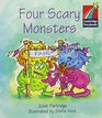 Four Scary Monsters Pack of 6