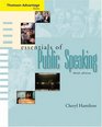 Thomson Advantage Books Essentials of Public Speaking