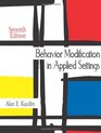 Behavior Modification in Applied Settings