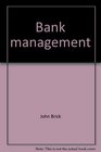 Bank management Concepts and issues