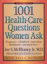 1001 HealthCare Questions Women Ask
