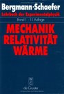 Lehrbuch Der Experimentalphysik Mechanik Relativitat Warne