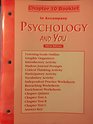 Psychology and You  Chapter 10