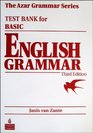 Basic English Grammar Test Bank 3rd Edition