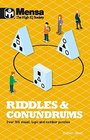 Mensa Riddles  Conundrums Over 100 visual logic and number puzzles