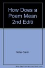 How Does a Poem Mean Second Edition