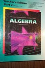 The University of Chicago School Mathematics Project Algebra