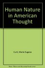 Human Nature in American Thought A History