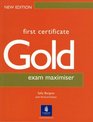 First Certificate Gold Exam Maximiser without Key