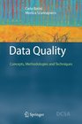 Data Quality Concepts Methodologies and Techniques