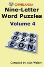 Chihuahua NineLetter Word Puzzles Volume 4