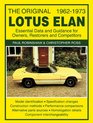The Original Lotus Elan 19621973 Essental Data and Guidance for Owners Restorers and Competitors