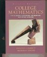 College Mathematics for Business Economics Life Sciences and Social Sciences