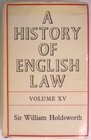 History of English Law v 2
