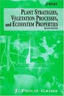 Plant Strategies Vegetation Processes and Ecosystem Properties