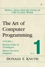 The Art of Computer Programming, Volume 4, Fascicle 1: Bitwise Tricks & Techniques; Binary Decision Diagrams