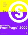 Short Order Microsoft Frontpage 2000