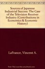 Sources of Japanese Industrial Success The Case of the Television Receiver Industry