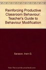 Reinforcing Productive Classroom Behaviour