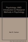 Psychology AND  Introduction to Research Methods in Psychology