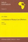 A Grammar of Kenya Luo