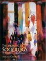 The Meaning of Sociology  A Reader