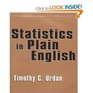 Statistics in Plain English Third Edition