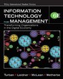 Information Technology for Management Transforming Organizations in the Digital Economy