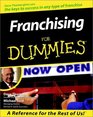 Franchising for Dummies