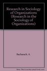 Research in Sociology of Organizations
