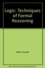 Logic Techniques of Formal Reasoning