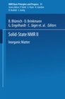 SolidState Nmr II Inorganic Matter