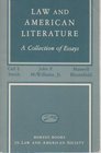 Law and American Literature A Collection of Essays