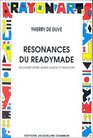 Rsonances du readymade