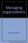 Managing organizations