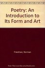 Poetry An Introduction to Its Form and Art