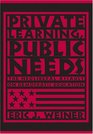 Private Learning Public Needs The Neoliberal Assault on Democratic Education