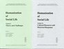 Humanization of Social Life  2 Vol Set