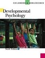 Developmental Psychology Childhood and Adolescence