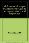 Multinational people management A guide for organizations and employees