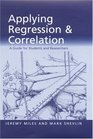 Applying Regression and Correlation A Guide for Students and Researchers