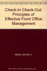 Check incheck out Principles of effective front office management