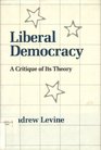 Liberal Democracy A Critique of Its Theory