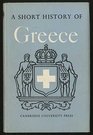 A Short History of Greece From Early Times to 1964