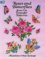 Roses and Butterflies Ironon Transfer Patterns