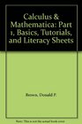 Calculus  Mathematica Part 1 Basics Tutorials and Literacy Sheets