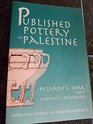 Published Pottery of Palestine