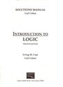 Solutions Manual for Introduction to Logic
